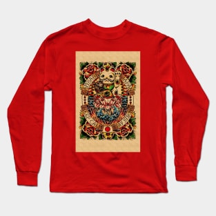 Maneki-neko Long Sleeve T-Shirt